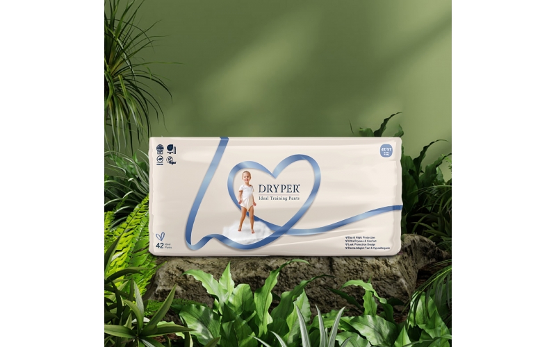 St Future Dryper Ideal Training Pants 4T/5T (18–25kg), 42 Count – Ultra Dry & Leak Protection, Hypoallergenic, Vegan, OEKO-TEX Certified, Day & Night Comfort production industrial