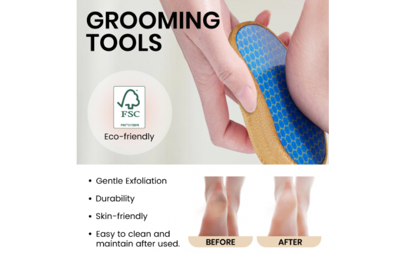 St Future Reuseble foot file Multifunction nanoglass FSC