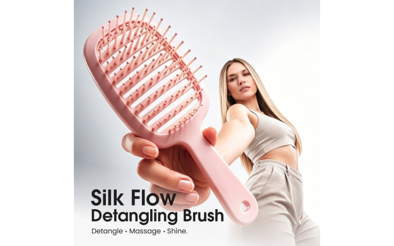 St Future Silk Flow Detangling Brush