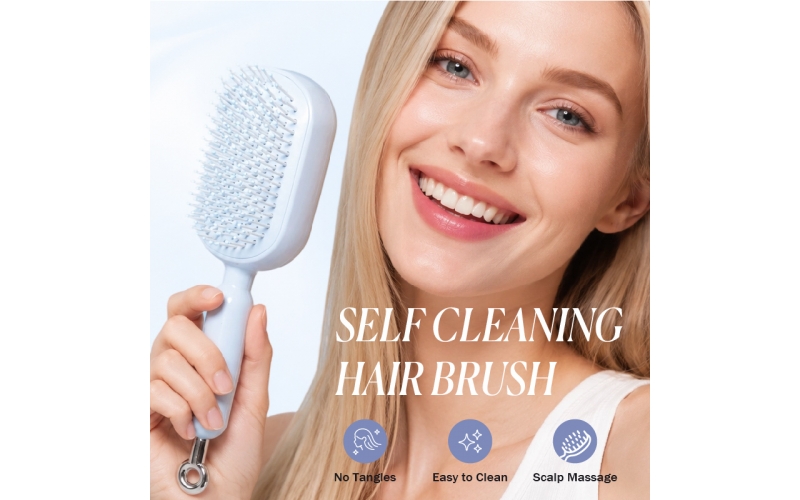 St Future Self Smart Hair Brush Easy Self-Cleaning - OEM/ODM
