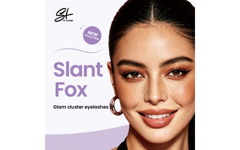 St Future Enchanted mixed colored Fox Segment Cluster Lashes production industrial